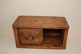 Vintage Wooden Opium Box